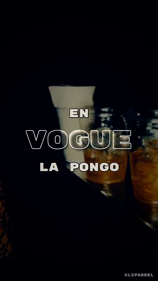 Knockout-caption music clip, vertical